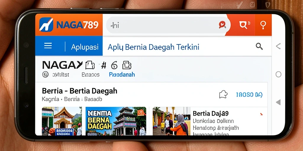Tampilan antarmuka utama NAGA789 yang menarik dan informatif.
